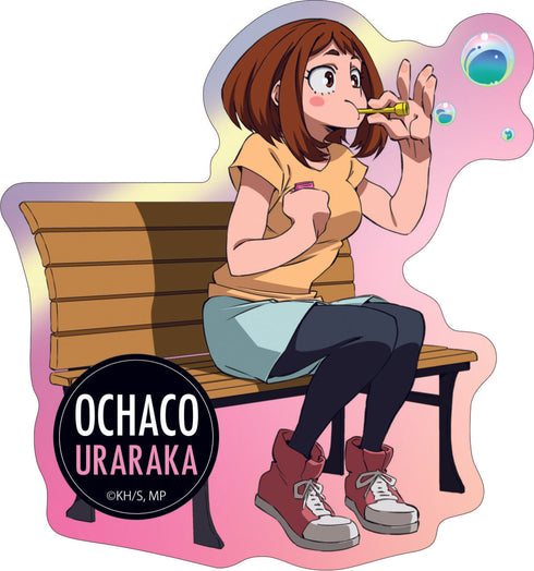 『僕のヒーローアカデミア』ステッカー/麗日お茶子 シャボン玉